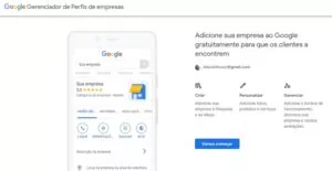 google meu negócio