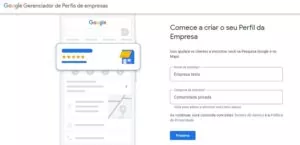 google meu negócio